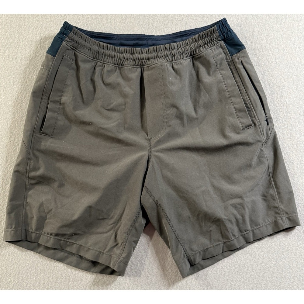 Birddogs Boom For Your Boomstick Men's Medium Long Grey Shorts 9" Inseam Lined
